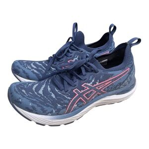 ASICS Gel-Cumulus 23 MK Sneaker Storm Blue Womens Size 8 Running Walking Workout